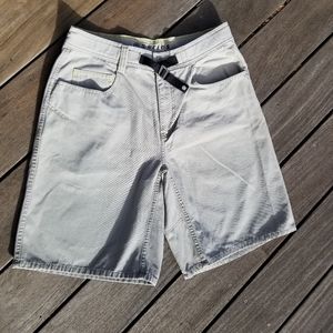 The North Face Shorts Mens 32 A5 SeriesTan w/belt 100% Cotton Hiking Outdoors